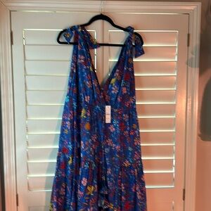 Lightweight blue Jcrew dress